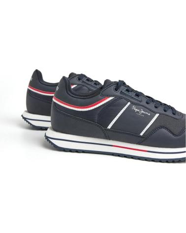 Sapatilhas de Homem PEPE JEANS DEPORTIVO CASUAL DE CORDONERAS FABRICADO EN SERRAJE Y TEXT NAVY