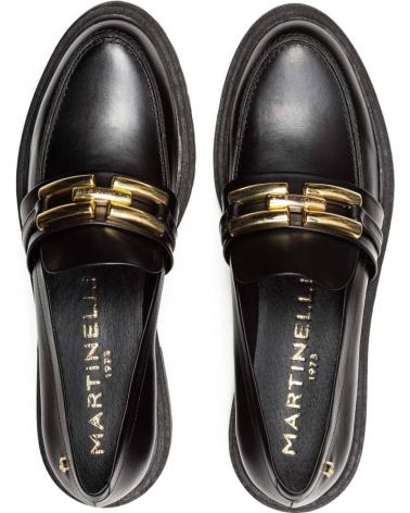 Mocasines de Mujer MARTINELLI MOCASIN PARA MUJER 1674-B080P NEGRO