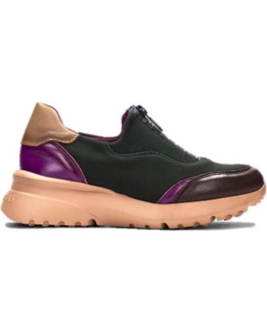 Zapatillas deporte de Mujer HISPANITAS ZAPATO CONFORT PARA MUJER CHI233032 VERDE