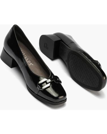 DÉCOLLETÉ PITILLOS 5422 NERE VERNICE DA DONNA NEGRO