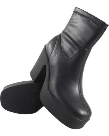 Botas de Mulher ISTERIA BOTIN CON TACON Y PLATAFORMA 23233 NEGRO