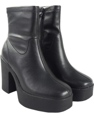 Botas de Mulher ISTERIA BOTIN CON TACON Y PLATAFORMA 23233 NEGRO