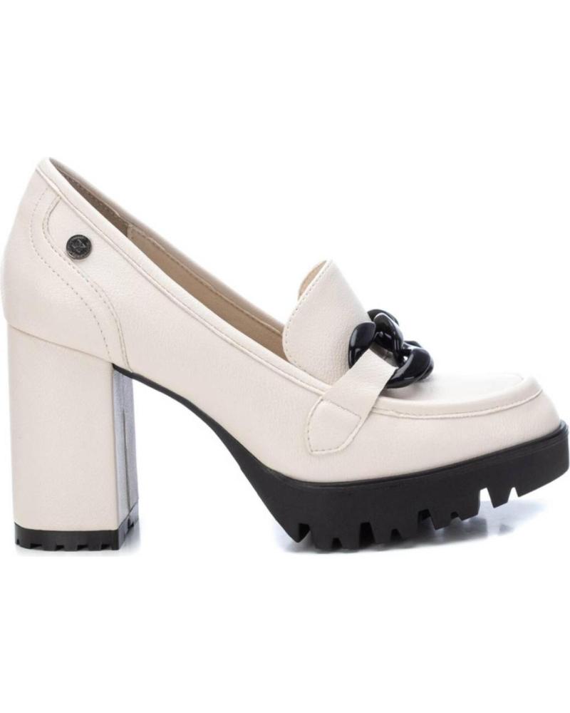 Woman Zapatos de tacón XTI MOCASIN CON TACON ALTO PARA MUJER 140584 HIELO