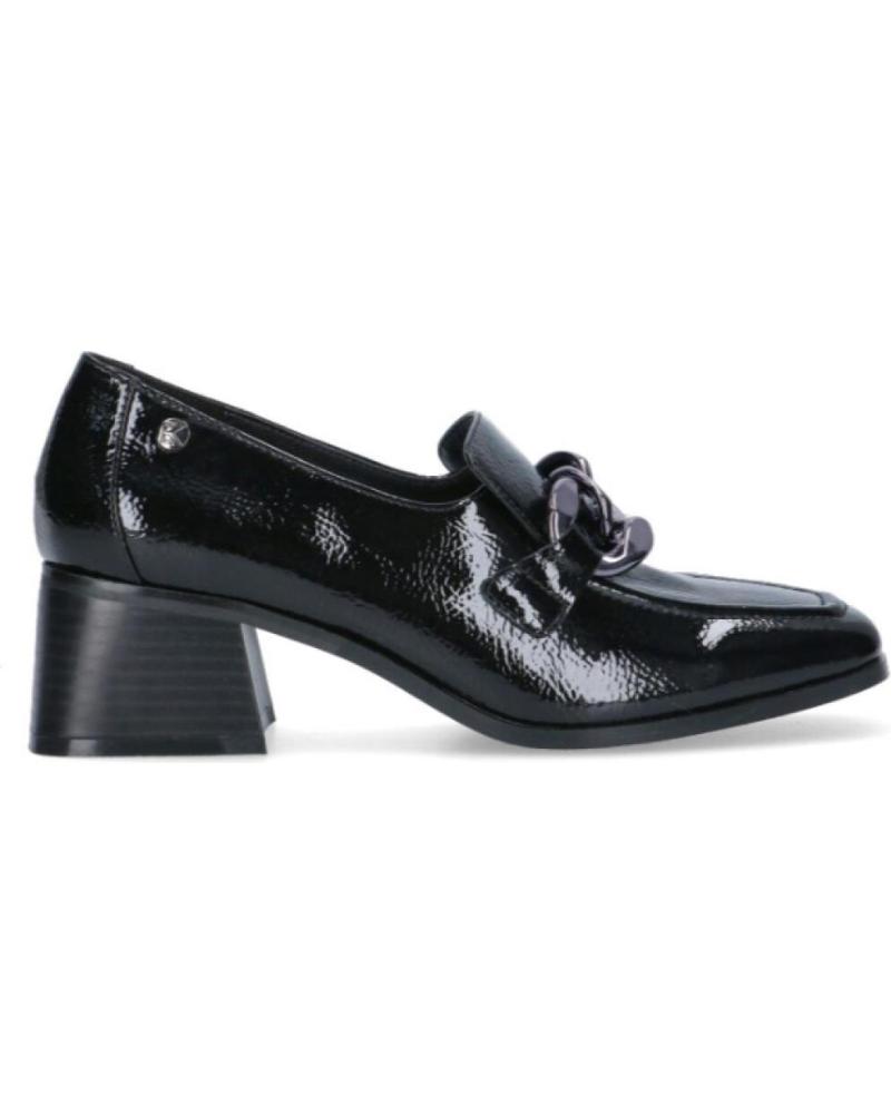 Zapatos de tacón de Mujer ETIKA MOCASIN CON TACON PARA MUJER 43306 NEGRO