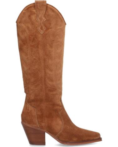 Botas de Mujer ALPE BOTA ALTA CON TACON PARA MUJER 216511 MARRON