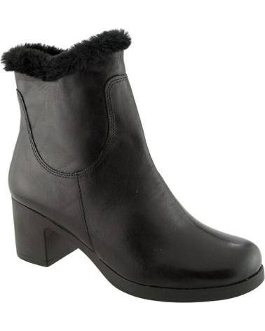 Botines de Mujer PITILLOS BOTIN CON TACON PARA MUJER 3704 NEGRO