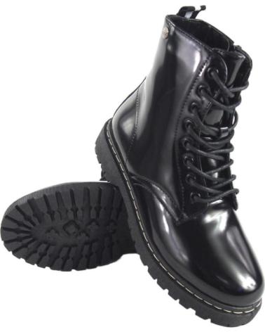 Botas de Mujer ISTERIA BOTA MILITAR PARA MUJER ARIS NEGRO