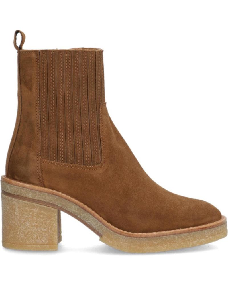 Botines de Mujer ALPE BOTA CON TACON PARA MUJER 267811 CUERO