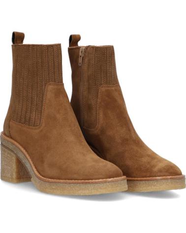 Botines de Mujer ALPE BOTA CON TACON PARA MUJER 267811 CUERO