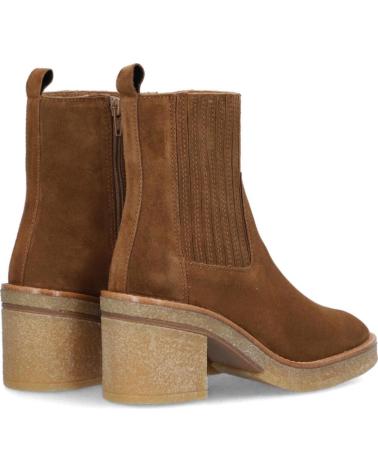 Botines de Mujer ALPE BOTA CON TACON PARA MUJER 267811 CUERO