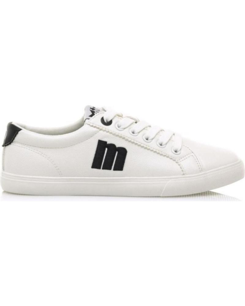 Zapatillas deporte de Mujer MTNG MUSTANG DEPORTIVA CASUAL 60142 BLANCO NEGRO