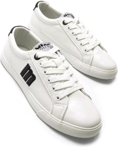 Zapatillas deporte de Mujer MTNG MUSTANG DEPORTIVA CASUAL 60142 BLANCO NEGRO