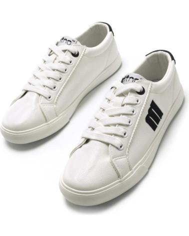 Zapatillas deporte de Mujer MTNG MUSTANG DEPORTIVA CASUAL 60142 BLANCO NEGRO