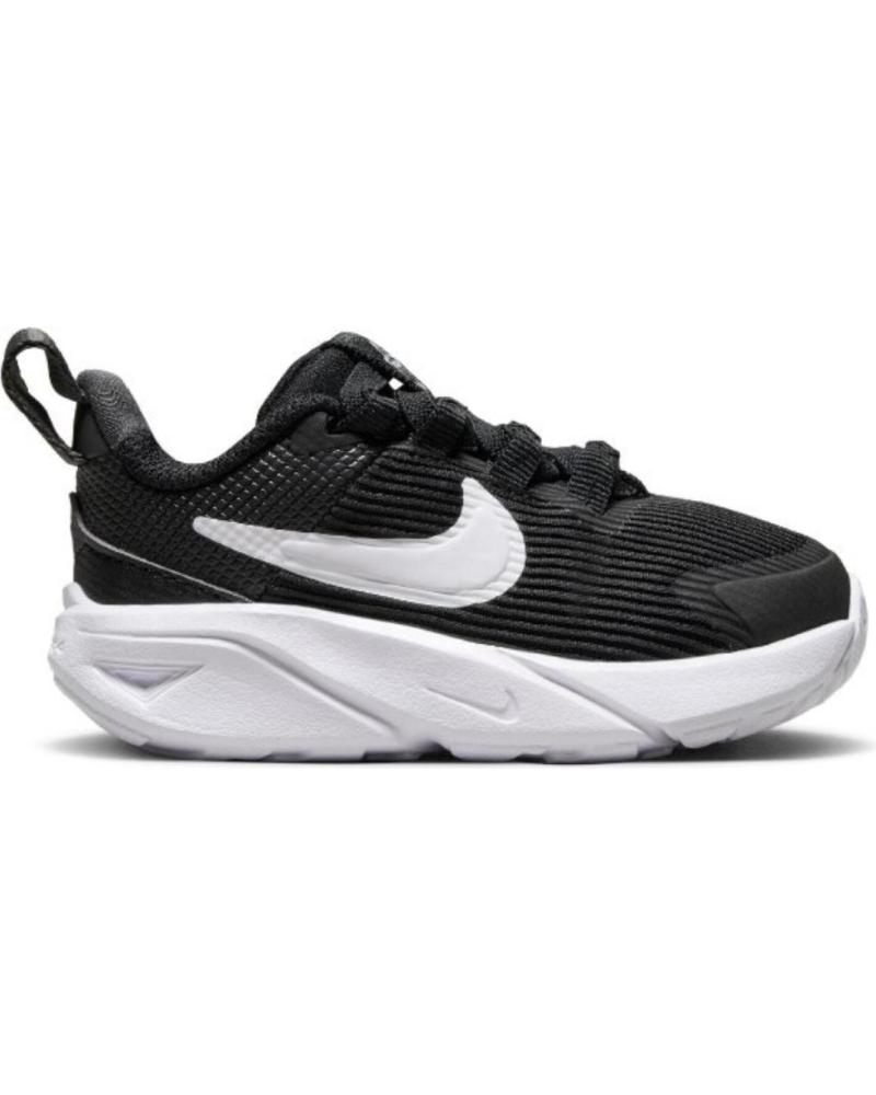 Zapatillas deporte pour Fille et Garçon NIKE ZAPATILLAS STAR RUNNER 4 NEGRO BLANCO TDV DX7616-001 NEGRO