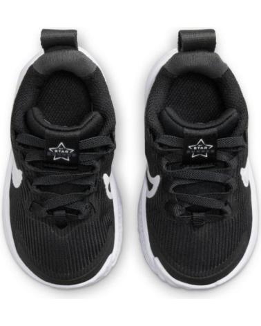 Zapatillas deporte pour Fille et Garçon NIKE ZAPATILLAS STAR RUNNER 4 NEGRO BLANCO TDV DX7616-001 NEGRO