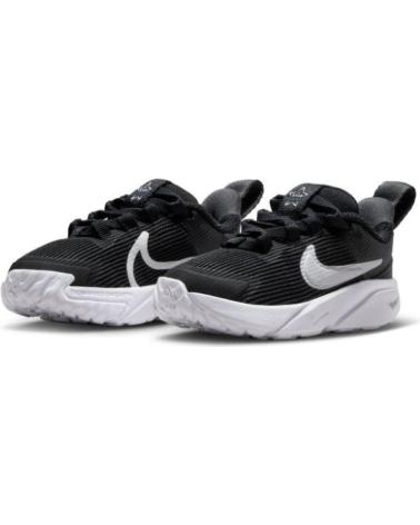 Zapatillas deporte pour Fille et Garçon NIKE ZAPATILLAS STAR RUNNER 4 NEGRO BLANCO TDV DX7616-001 NEGRO