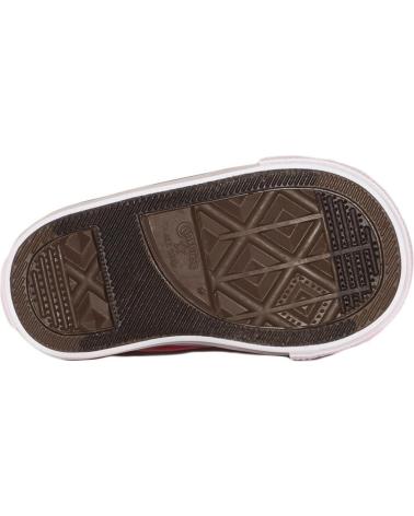 Scarpe sport per Bambina e Bambino CONVERSE ZAPATILLAS CHUCK TAYLOR ALL STAR PARA BEBE EN COLOR ROJO ROJO