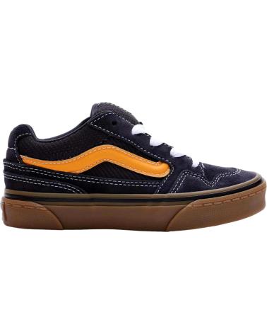 Esportes--De-Mujer-VANS-OFF-THE-WALL-VANS-CALDRONE-SUEDE-GUM-5W6CHY1-AZUL-MARRON