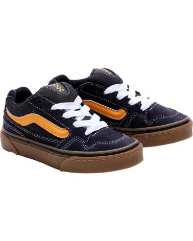 Sportif-De-Mujer-VANS-OFF-THE-WALL-VANS-CALDRONE-SUEDE-GUM-5W6CHY1-AZUL-MARRON