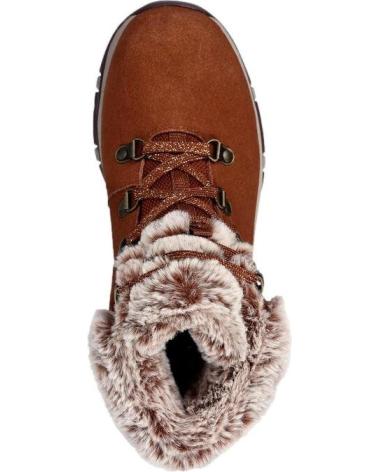 Botins de Mulher SKECHERS TREGO FALLS MARRóN