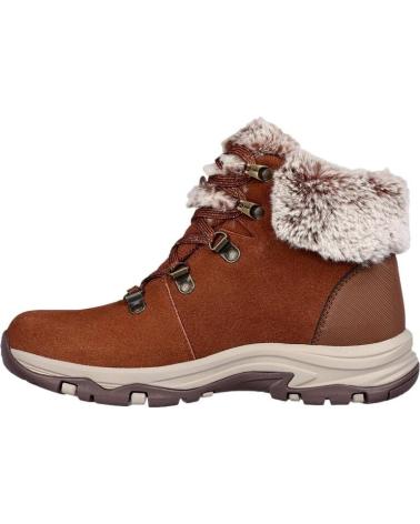 Botins de Mulher SKECHERS TREGO FALLS MARRóN