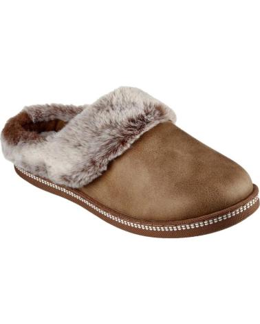 Pantofole per Donna SKECHERS COZY CAMPFIRE LOVELY LIFE 167625 MARRóN