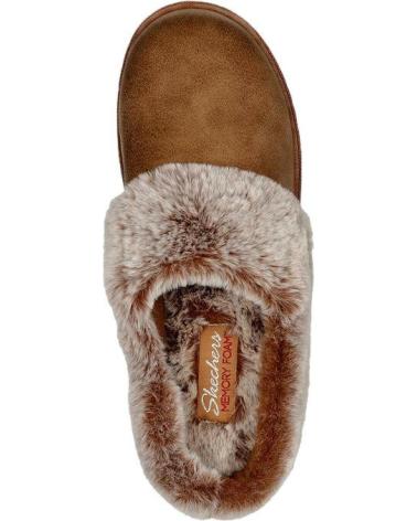 Pantofole per Donna SKECHERS COZY CAMPFIRE LOVELY LIFE 167625 MARRóN