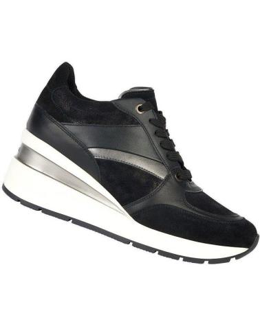Sportivo per Donna geox D ZOSMA A - NAPPACAPRA BRILL D368LA085TC NEGRO NEGRO