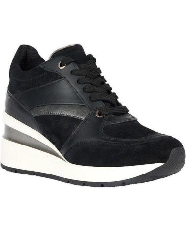 Sportivo per Donna geox D ZOSMA A - NAPPACAPRA BRILL D368LA085TC NEGRO NEGRO