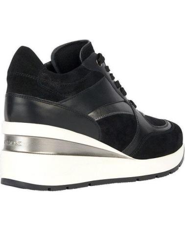 Sportivo per Donna geox D ZOSMA A - NAPPACAPRA BRILL D368LA085TC NEGRO NEGRO