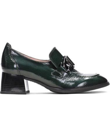 Zapatos de tacón per Donna HISPANITAS ZAPATO DE VESTIR DE CHAROL CON ADORNO DORADO Y TACON HI232992 FOREST