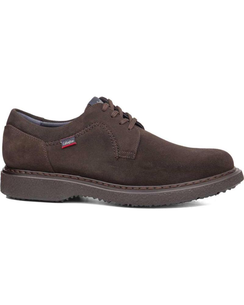 Zapatos de Hombre CALLAGHAN 12300 ZAPATO CORDONES MARRON MARRON