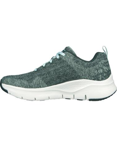 SKECHERS ARCH FIT COMFY WAVE 149414-BKLV PRETO NEGRO