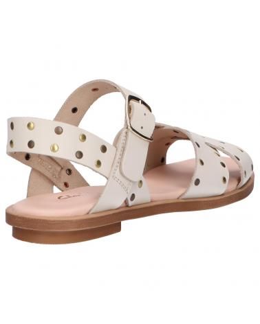Sandales pour Femme CLARKS 26147885 WILLOW GILD WHITE