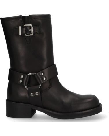 Boots für Damen ALPE BOTA PARA MUJER CUSTOM PIEL NEGRO