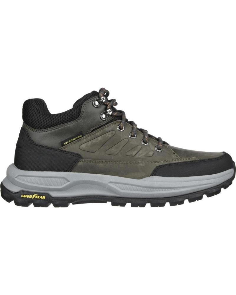 Esportes  de Homem SKECHERS RELAXED FIT ZELLER BAZEMORE GRIS