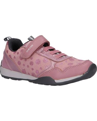 Woman and girl Zapatillas deporte GEOX J16AUA 0DHAJ J JOCKER C8006 DK PINK