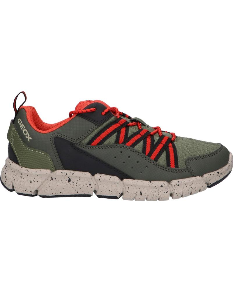 Scarpe sport per Bambino GEOX J169BA 0CEFU J FLEXYPER C0623 MILITARY