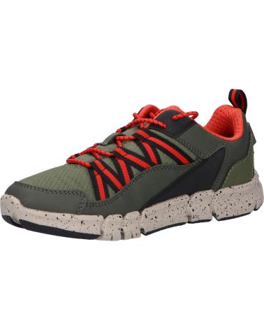 Scarpe sport per Bambino GEOX J169BA 0CEFU J FLEXYPER C0623 MILITARY