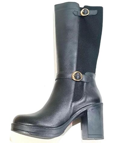 Botas-De-Mujer-YOKONO-BOTA-DE-PIEL-CON-TACON-Y-PLATAFORMA-NEGRO