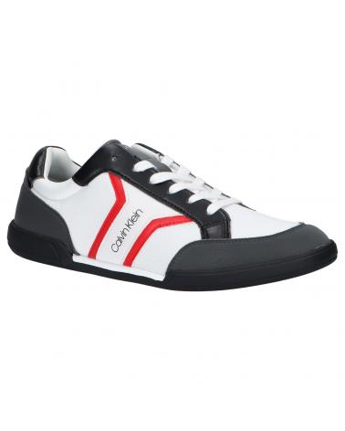 Zapatillas deporte de Hombre CALVIN KLEIN HM0HM00248 LOW TOP 0LE WHITE