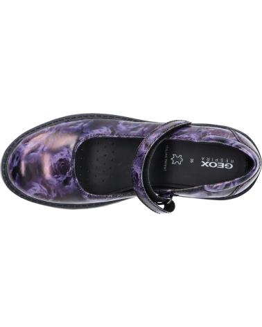 Bailarinas de Mujer y Niña GEOX J6420J 000FC J CASEY C9266 BLACK-LILAC