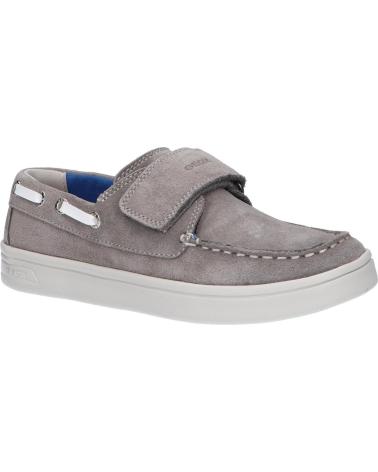 Nauticos für Junge GEOX J925VC 022BC J DJOCK C0579 GREY-WHITE
