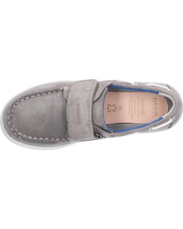 Nauticos für Junge GEOX J925VC 022BC J DJOCK C0579 GREY-WHITE