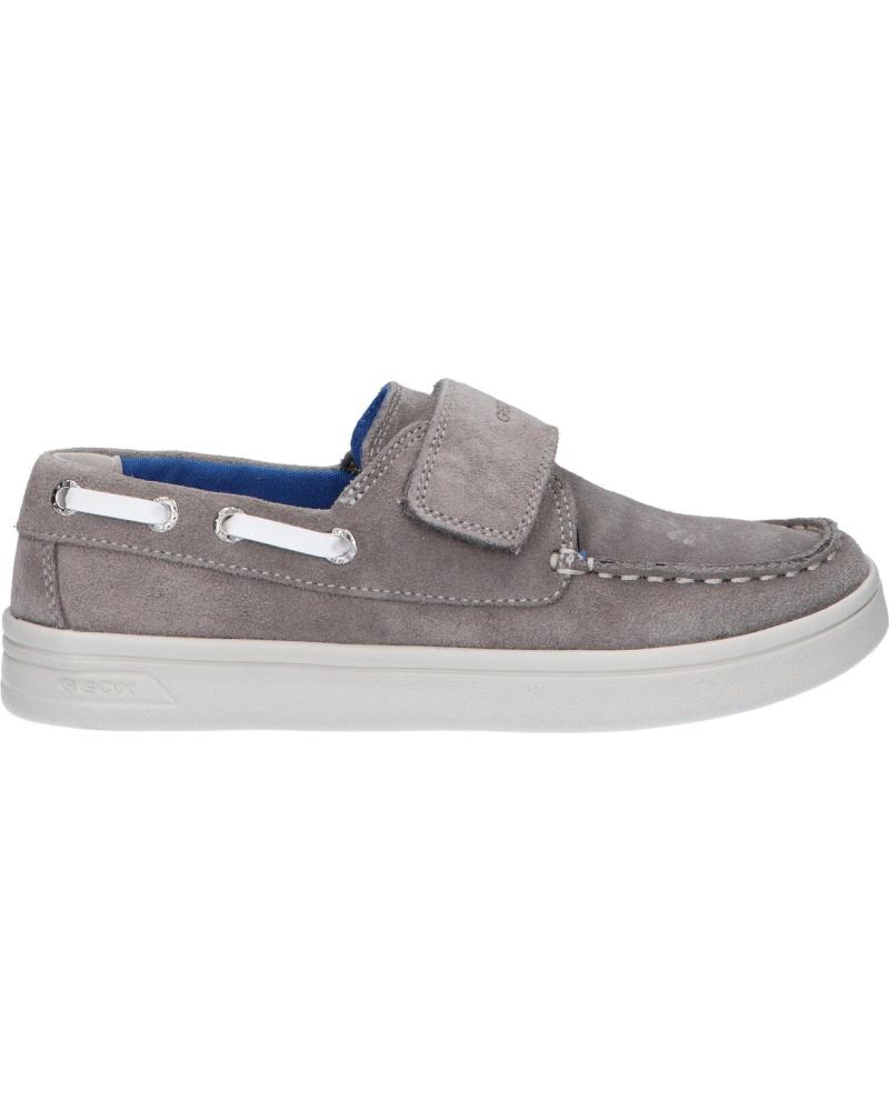 Nauticos für Junge GEOX J925VC 022BC J DJOCK C0579 GREY-WHITE