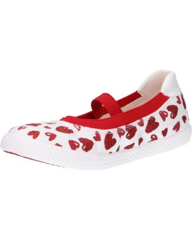 Bailarinas de Niña GEOX J92D5J 000AN J KILWI C0050 WHITE-RED