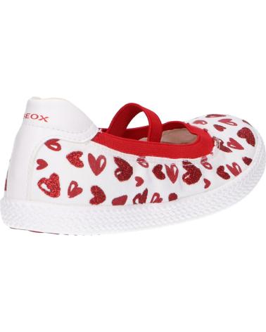 Bailarinas de Niña GEOX J92D5J 000AN J KILWI C0050 WHITE-RED