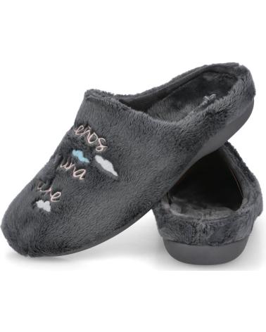 Pantofole per Donna GARZON 7306-275 ZAPATILLAS DE CASA MUJE GRIS