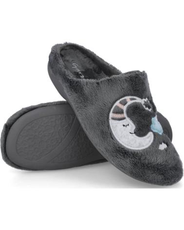 Pantofole per Donna GARZON 7306-275 ZAPATILLAS DE CASA MUJE GRIS