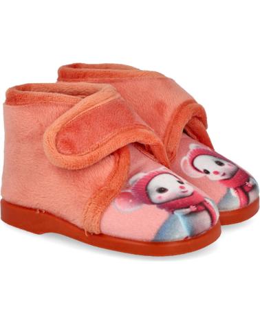 Pantofole per Bambina L&R SHOES LR SHOES MD100-6 ZAPATILLAS DE CASA BE NARANJA